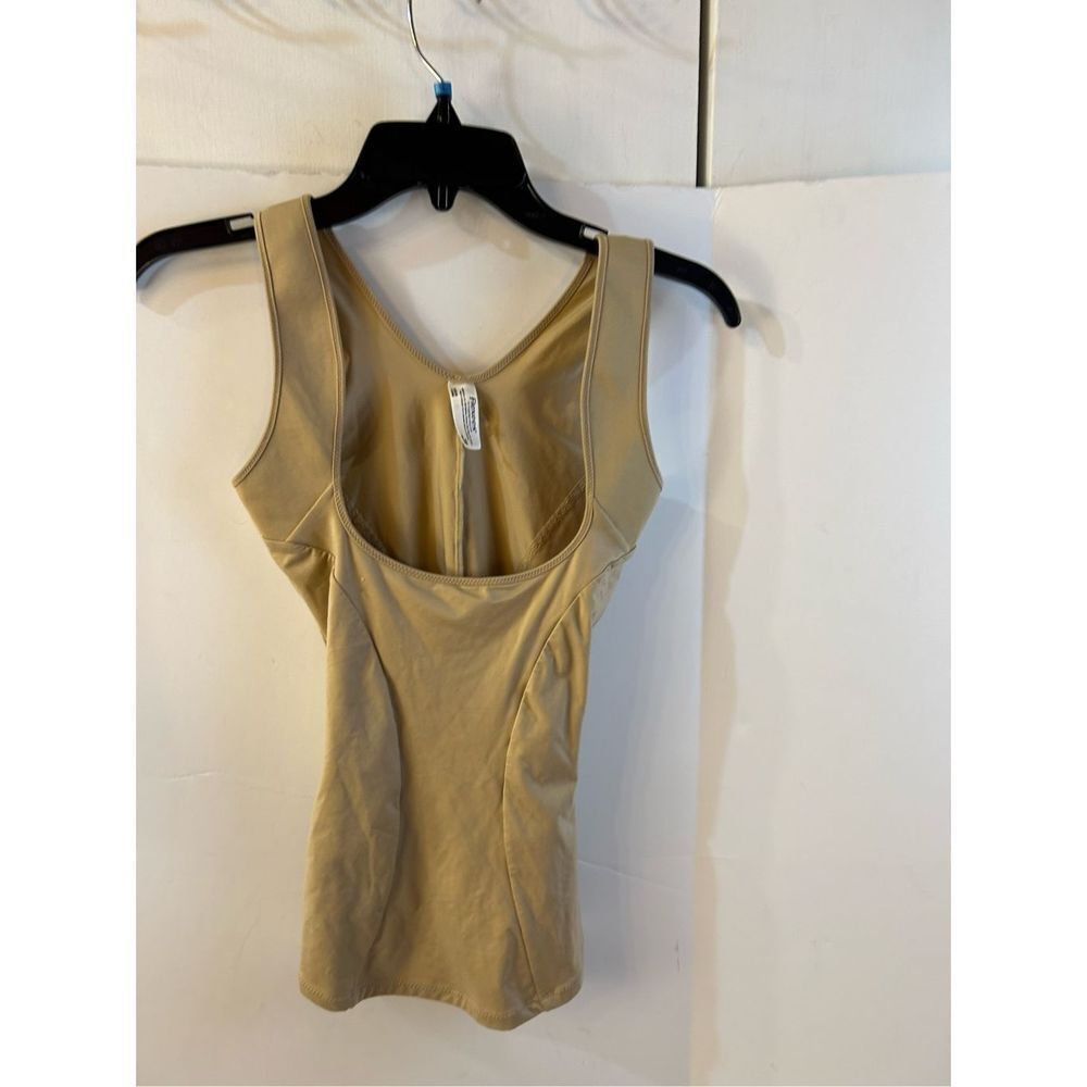 Maiden‎ form Flexee slimming long tank beige #27701